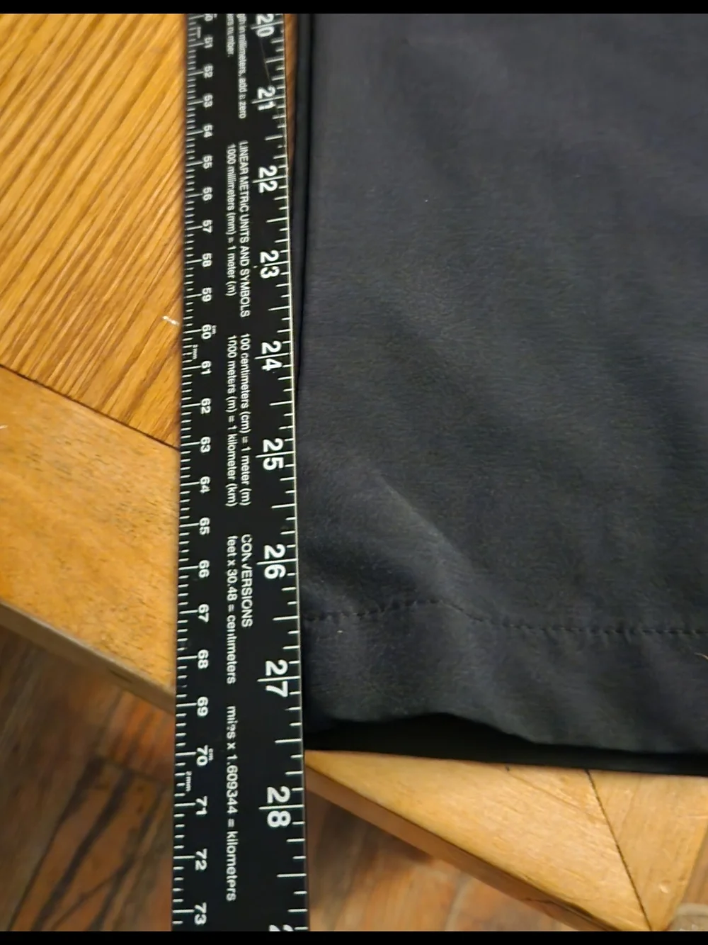 New Balance Black Track Windbreaker Pants with Blue Accents Mens Large